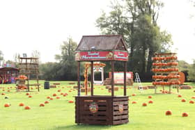 The scene is set for Portsmouth Pumpkin Patch as it gets ready to welcome guest for the first time on Saturday, October 17.