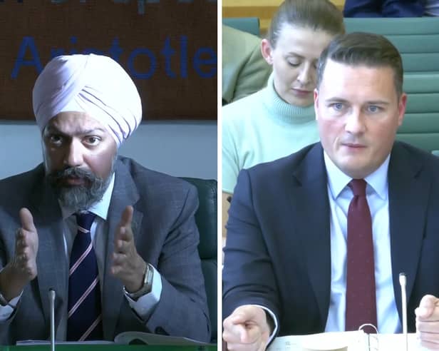 Defence secretary Wes Streeting was grilled about armed forces spending during his appearance before the defence select committee.