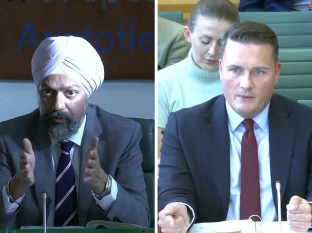 Defence secretary Wes Streeting was grilled about armed forces spending during his appearance before the defence select committee.