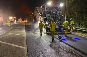 Road repairs. Picture: Hampshire County Council