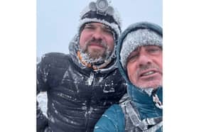 Lea Jackson (right) and Brannen (left) are taking on a gruelling 13-day trek to Everest Basecamp to raise money for Friends Fighting Cancer.