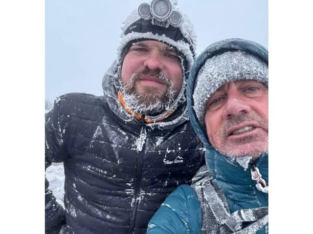 Lea Jackson (right) and Brannen (left) are taking on a gruelling 13-day trek to Everest Basecamp to raise money for Friends Fighting Cancer.