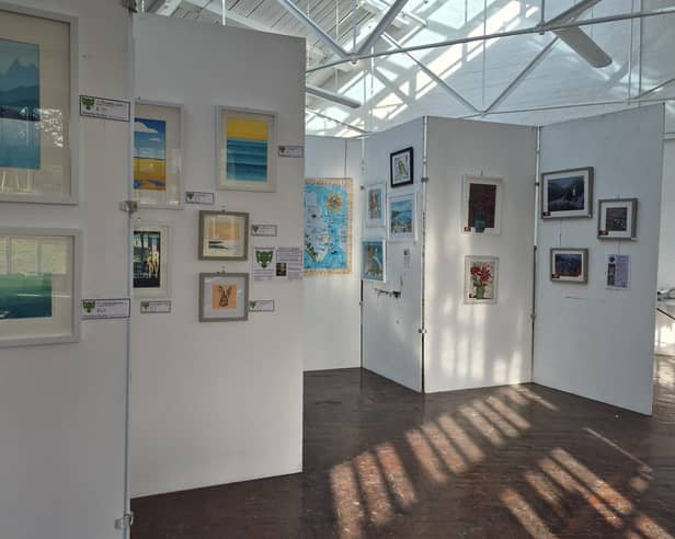 Explorer Coffee in St Vincent, Gosport will be displaying the works of local artists