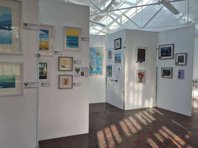 Explorer Coffee in St Vincent, Gosport will be displaying the works of local artists