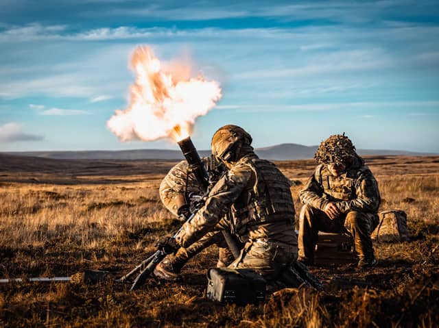 Exercise Cape Upholder saw personnel conduct mock assaults, and live-firing drills with machine guns, snipers and mortars.