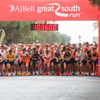 LIVE: Great South Run weekend underway as junior runners cross the finish line