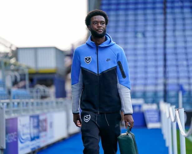 Pompey’s Abu Kamara