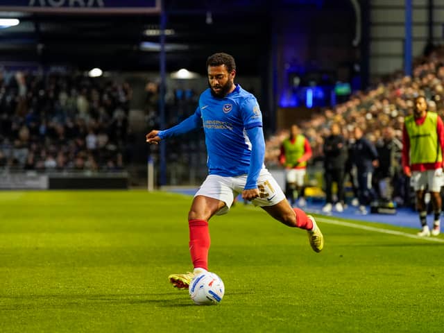 Keshi Anderson has collected another injury for Pompey after two matches back. Picture: Jason Brown