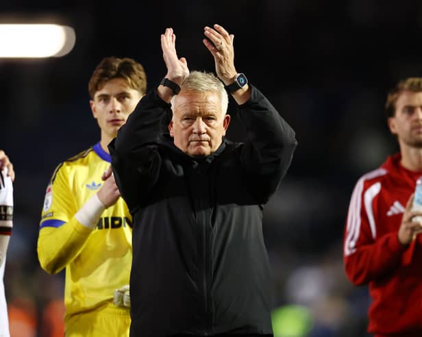 Sheffield United boss Chris Wilder. Pic: Sportimage