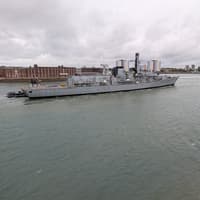 Retired Royal Navy ship HMS Richmond shows age with ship to 'undergo preparations for disposal' in Portsmouth