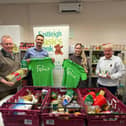 Donation Station food items being delivered to Felix