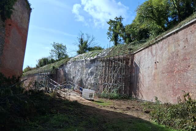 Fort Purbook and Widley are just some of the Palmerston Forts that cover the Portsmouth area.