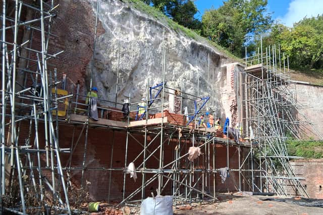 Major renovation works are continuing at both Fort Purbrook and Fort Widley after a £2.1m grant was secured. It's a mixed picture in the Portsmouth area, with some landmarks being protected, and others left to rot.