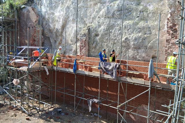 Renovation works at Fort Purbrook and Widley, with both scheduled monuments being on the Heritage At Risk register.