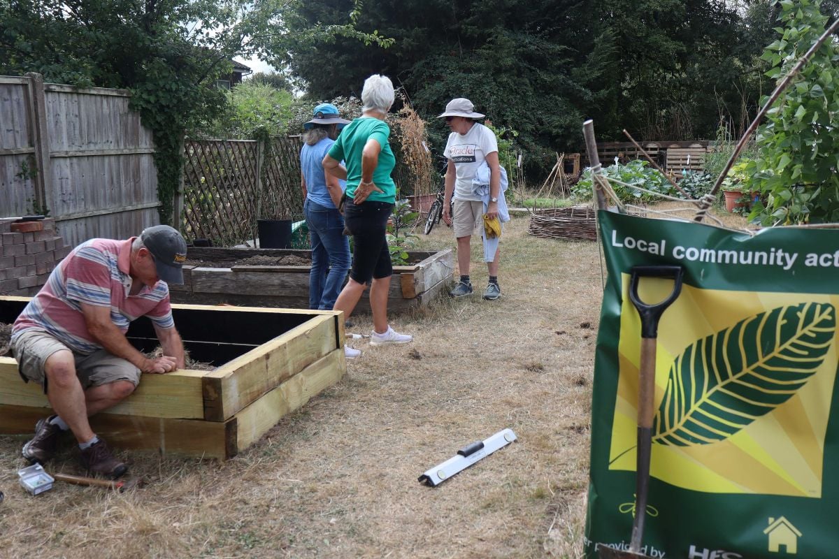 Community garden in Denmead gets a massive upgrade after council grant