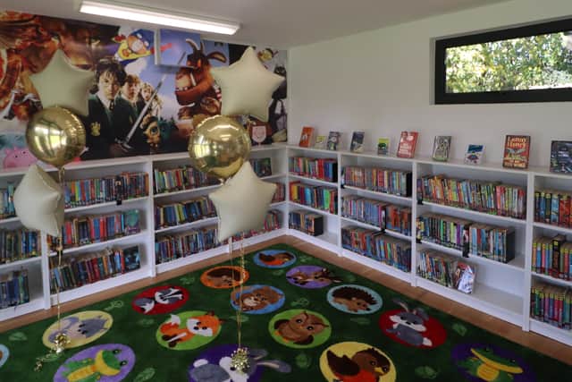 The new library has officially been opened at King’s Academy in Gosport.