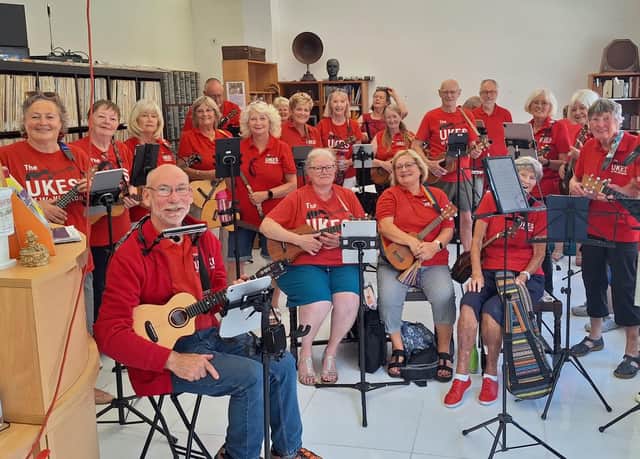 Ukes of Wallington preforming on Angel Radio