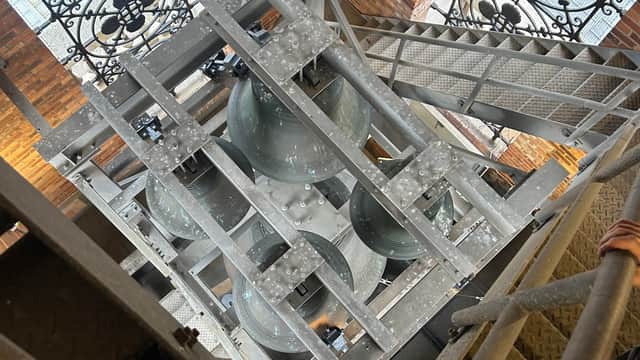 The Portsmouth Guildhall bell is working again after restoration