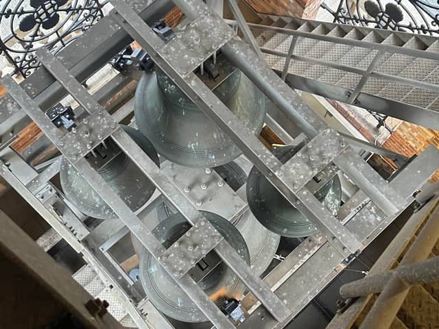 The Portsmouth Guildhall bell is working again after restoration