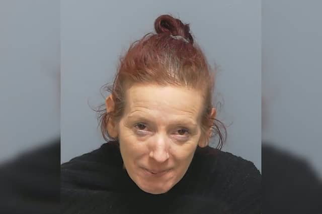 Karen Constant, 48 of Bishopsfield Road, Fareham, robbed a pensioner who had been financially propping up her drug addiction.
