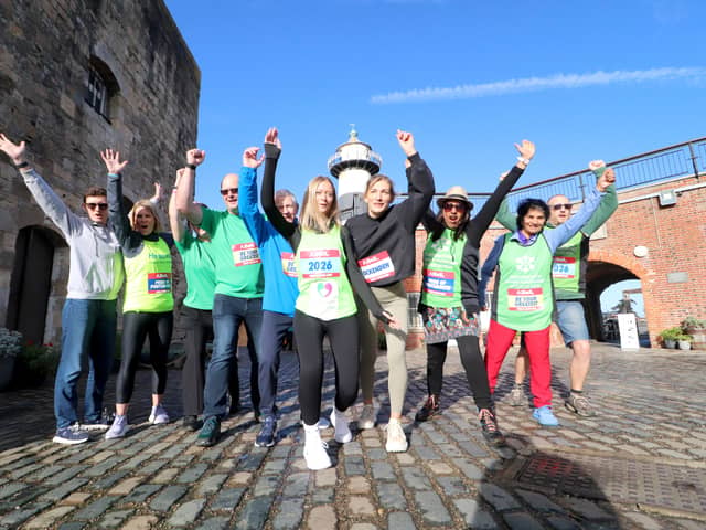 Runners and supporters are ready for the run
Picture: Habibur Rahman