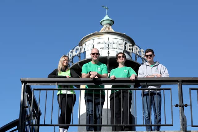 (L-R): Sophie Bavin, Matt Bavin, Lucy Smith and Jacob Bavin 
Picture: Habibur Rahman