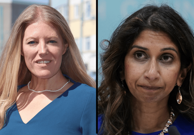 Donna Jones has hit back at claims made by MP Suella Braverman