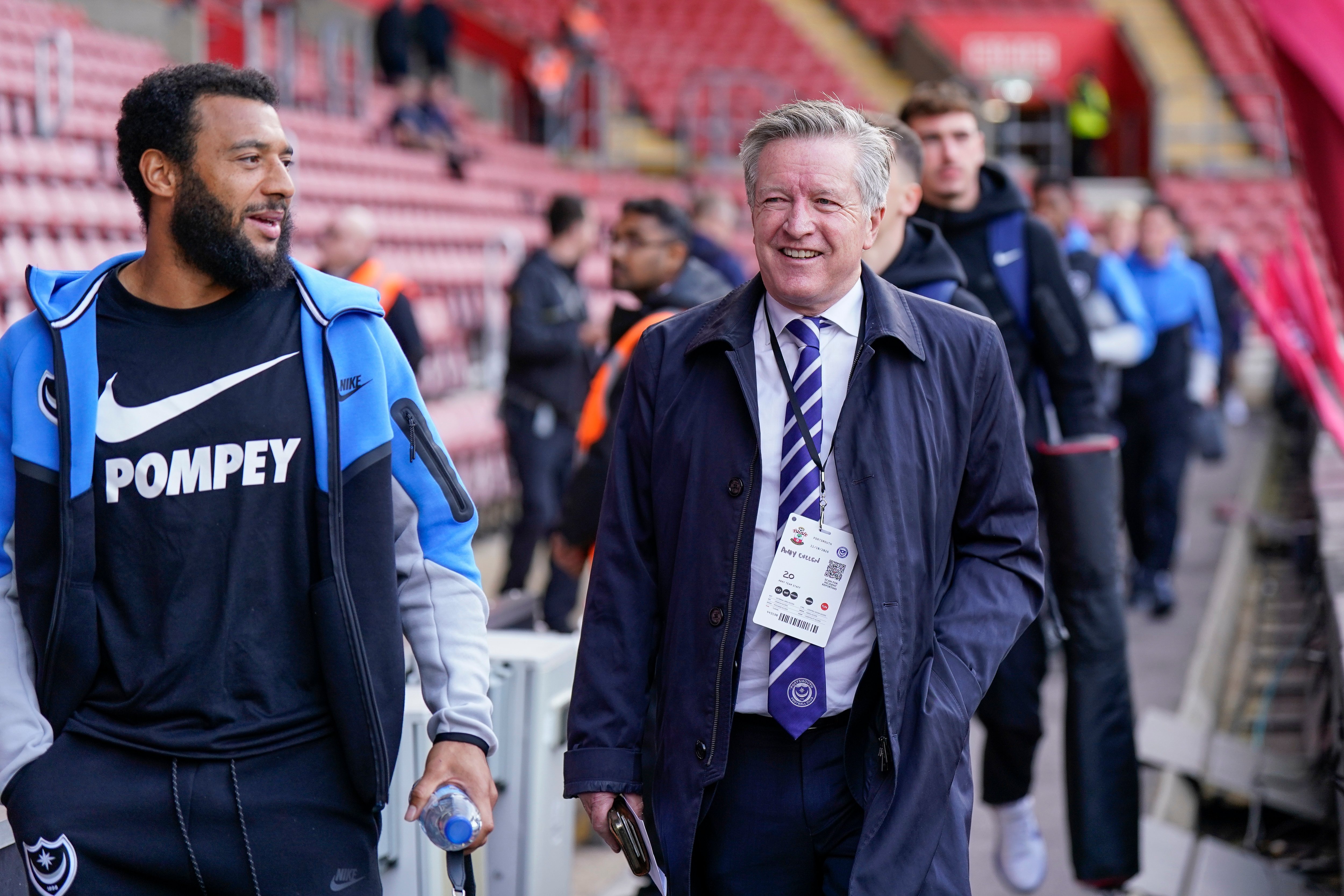 Hope for fans as Portsmouth chief makes south-coast derby 'bubble' vow