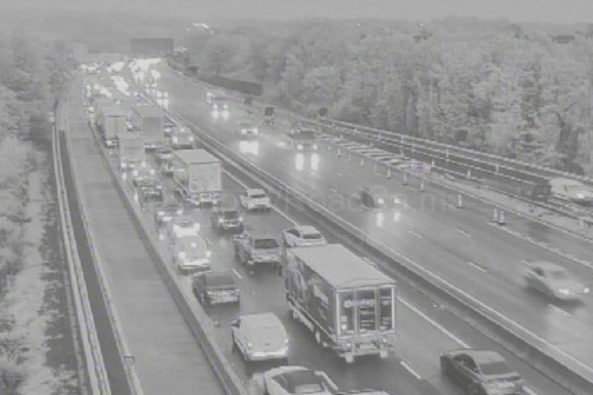 M27: Live updates as crash blocks junction 11 carriageway in Portsmouth with emergency services at scene