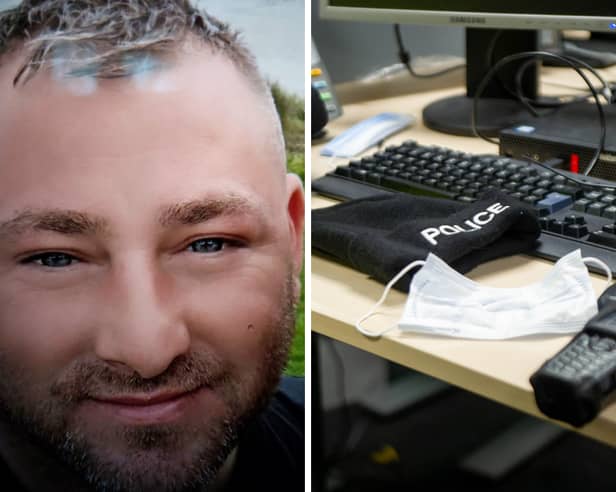 Michael, 36, with links to Portsmouth, has gone missing with police urging the public to call 999 if seen.
