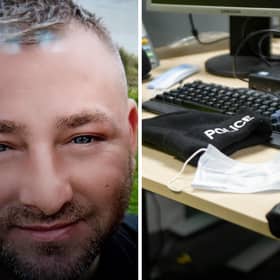 Michael, 36, with links to Portsmouth, has gone missing with police urging the public to call 999 if seen.