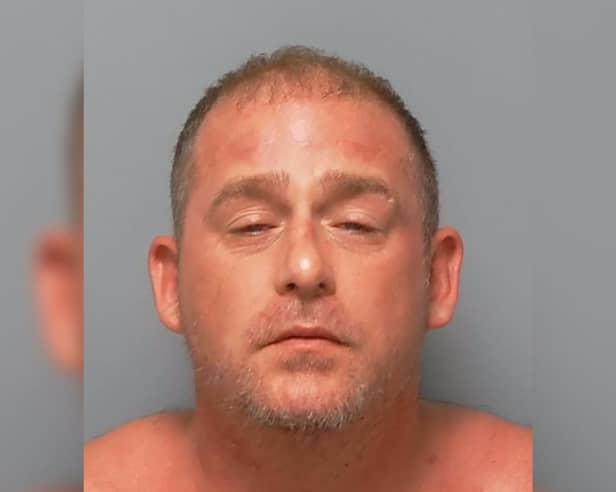 Mark Hope, 38 and previously of Titchfield, started shouting at a judge at the top of his lungs while he was being sentenced.