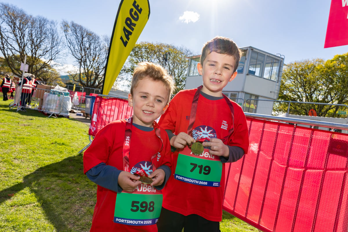 130 wonderful photos of youngsters taking part in Junior and Mini Great South Run