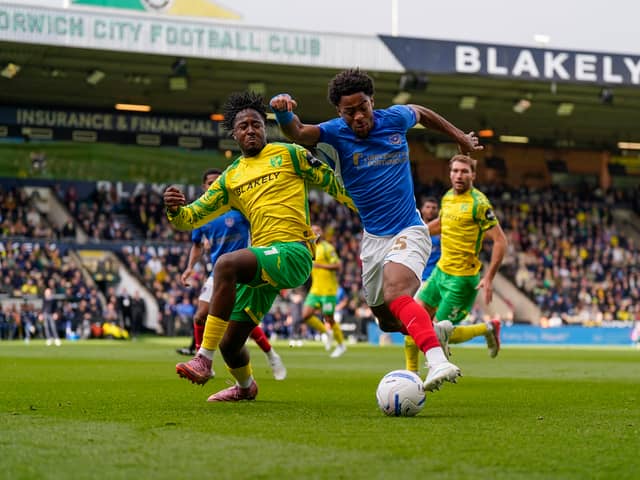 Ryan Kavuma-McQueen has joined Pompey on a season-long loan from Chelsea. Picture: Jason Brown