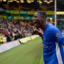 Madiodio Dia enjoyed an outstanding Pompey game at Norwich. Picture: Jason Brown