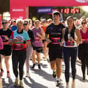 Great South Run 2026 blue and pink waves