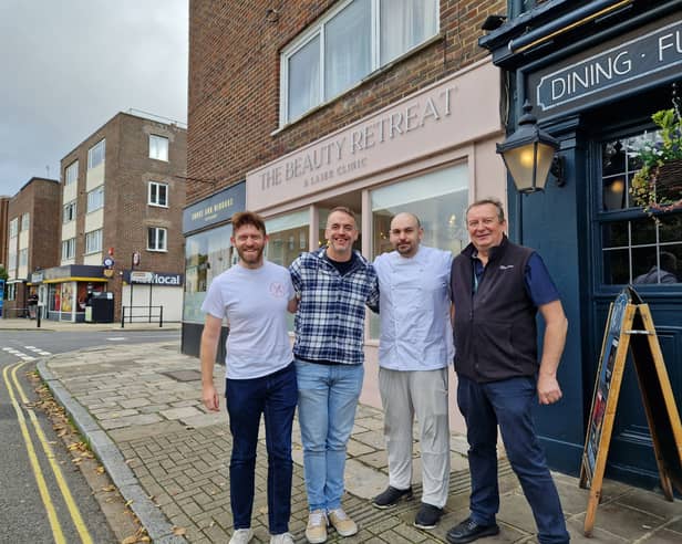 (L-R) James Donougher, Graham Brown, Jordan Thompson and Dave Clark