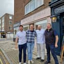 (L-R) James Donougher, Graham Brown, Jordan Thompson and Dave Clark