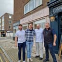 (L-R) James Donougher, Graham Brown, Jordan Thompson and Dave Clark