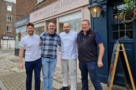 (L-R) James Donougher, Graham Brown, Jordan Thompson and Dave Clark