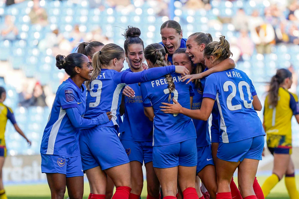 Fratton Park goal fest as Pompey Women hit Cheltenham for six