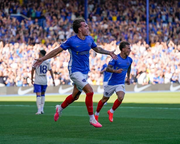 Marko Milovanovic has scored three goals for Pompey this season.