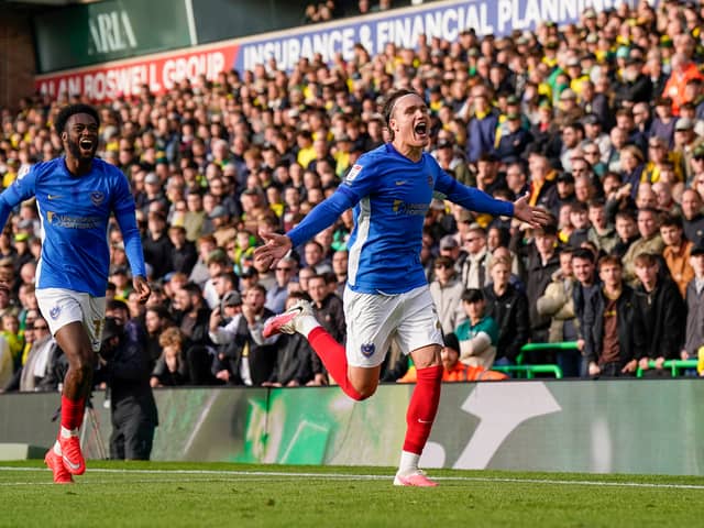 Marko Milovanovic celebrates his winning goal against Norwich. Picture: Jason Brown
