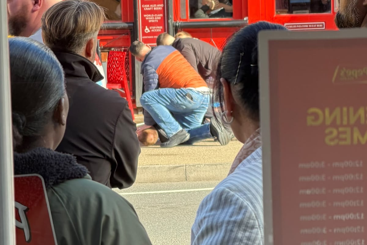 Man pinned to ground outside Portsmouth pub is named and charged over incident - here's why