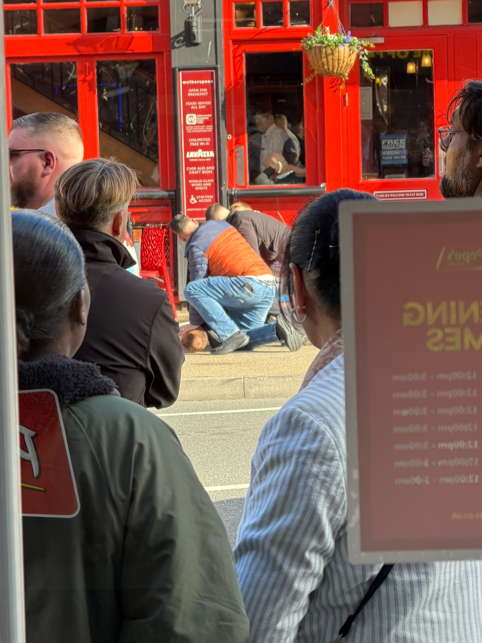 Man pinned to ground outside Portsmouth pub is named and charged