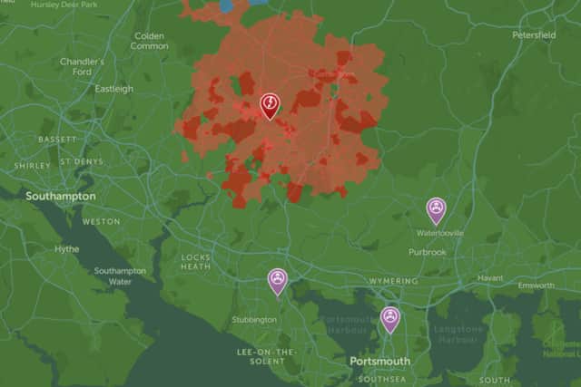 Thousands of properties have lost power following an issue in rural Hampshire.