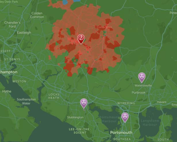 Thousands of properties have lost power following an issue in rural Hampshire.
