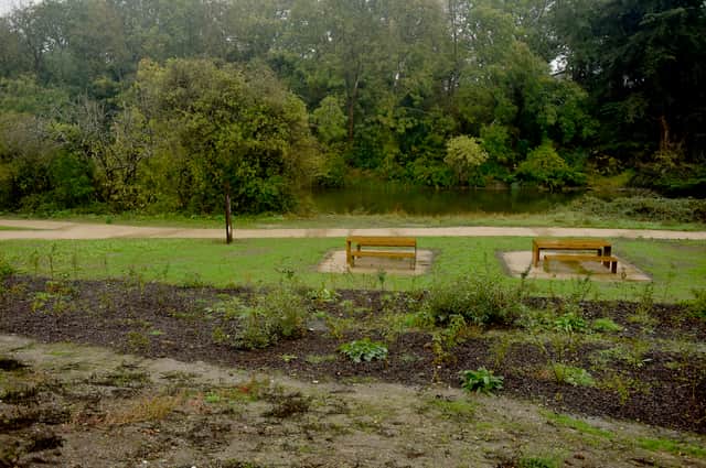 A preview of Ports Creek in Hilsea, Portsmouth, on Tuesday, October 20, 2026, as a section of the footpath is being planned to be opened by the October Half Term. Picture: Sarah Standing (201026-310)
