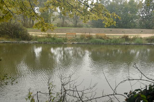 A preview of Ports Creek in Hilsea, Portsmouth, on Tuesday, October 20, 2026, as a section of the footpath is being planned to be opened by the October Half Term. Picture: Sarah Standing (201026-468)