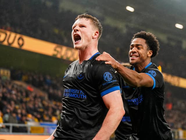 Pompey's Terry Devlin. Pic: Jason Brown.